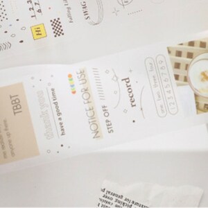 During the Day Translucent PET Tape | Collage, Bullet Journal, Journaling Supplies