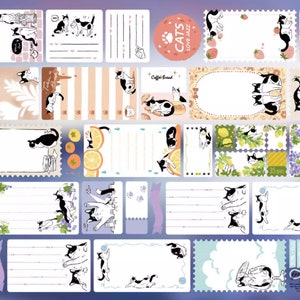 Cat PET Tape Papergame Studio Playing Cats PET Tape