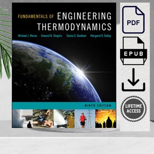 Fundamentals of Engineering Thermodynamics 9th Edition, Ninth Edition