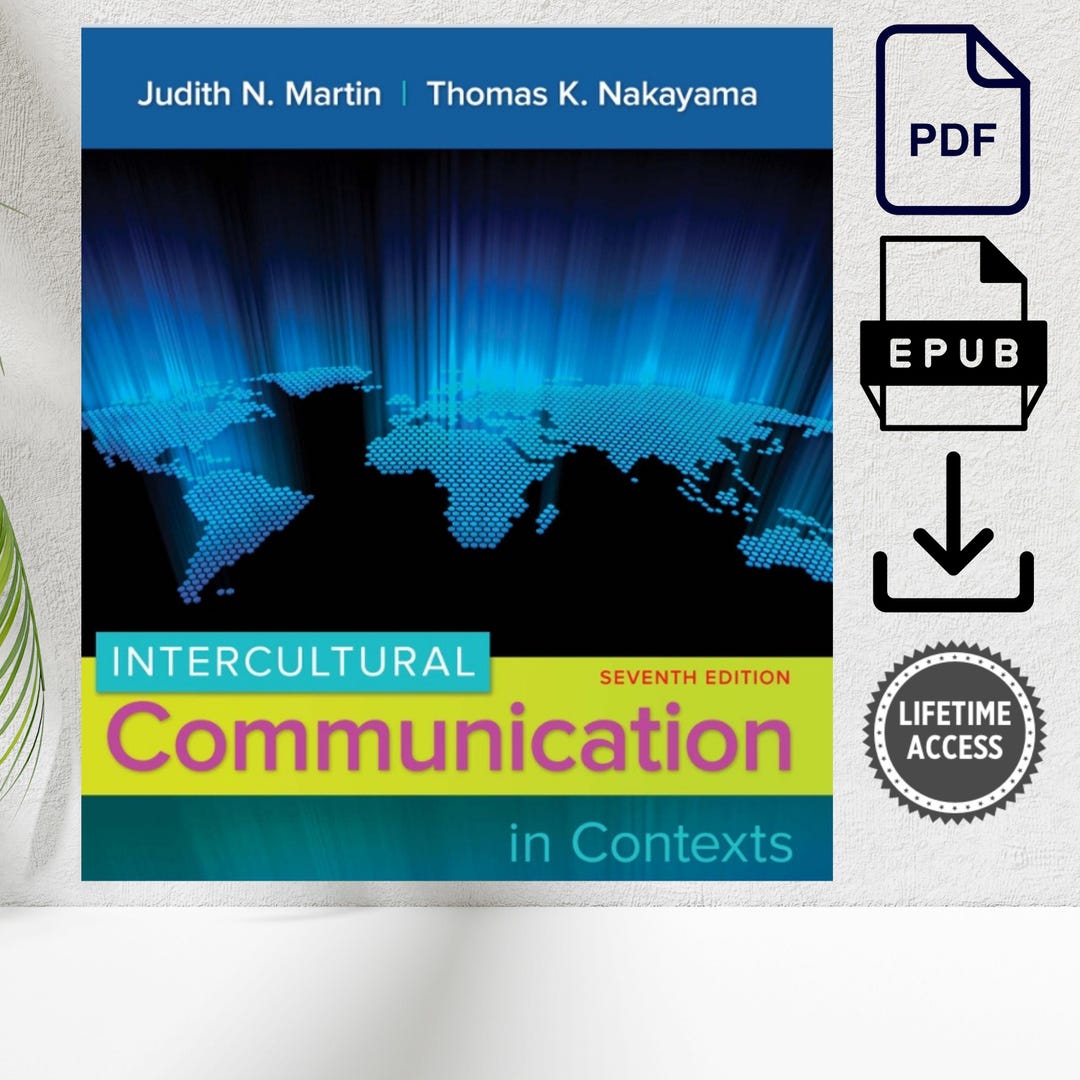 Intercultural Communication in Contexts 7th Edition, Seventh Edition - Etsy