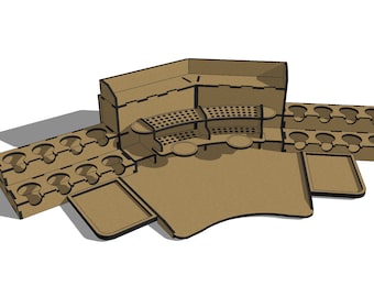 Miniature Painting Station Laser Cut Files for 4mm MDF Plywood 36mm Bottles and Paint brush Organiser Digital Product