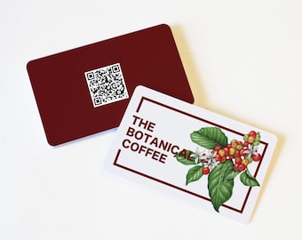 NFC Visitenkarte aus Kunststoff: Personalisierbare Tap Card