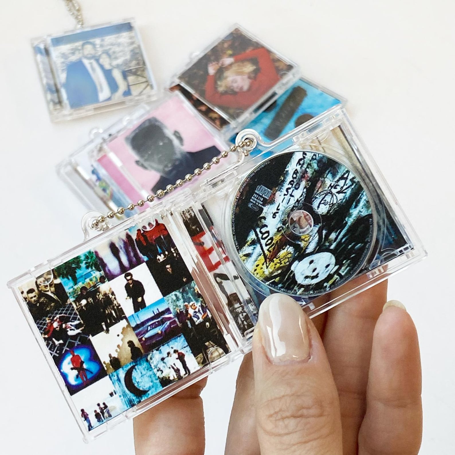 Custom NFC Mini Album Keychain: Personalized Music Gift - Etsy