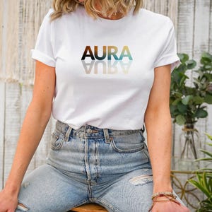 AURA T-Shirt | Graphic Tee, Aura, Gradient Art, Vibe