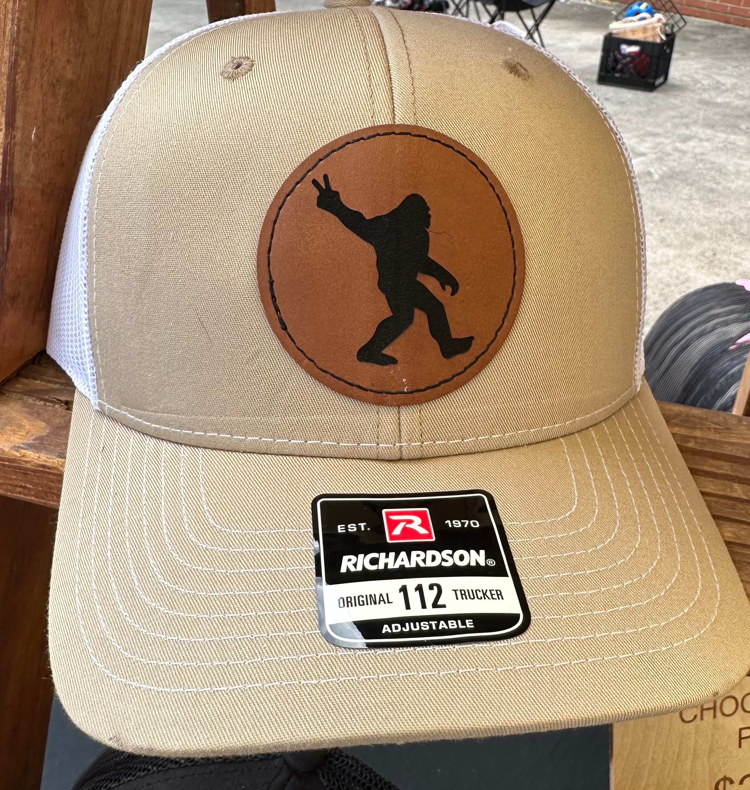 Retro Vintage Style Myth Sasquatch Bigfoot Richardson 112 Trucker Cap Hat Mesh Richardson 112 Bigfoot - Etsy main image 3