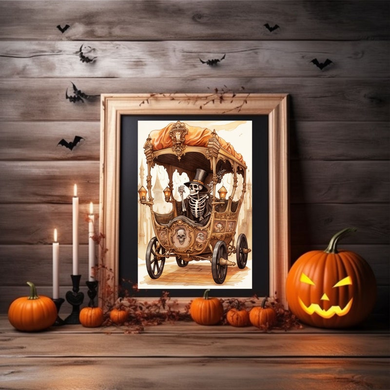 Halloween Art Print Etsy