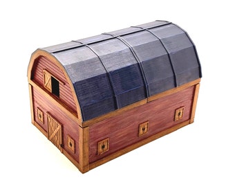 Barn Terrain 3D Printable STL Files