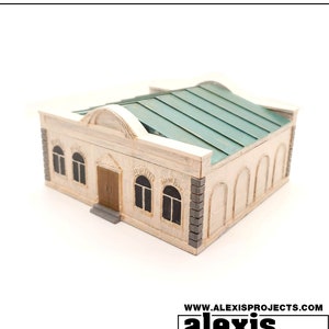 Warehouse and Bricked Yard Game Terrain | Printable STLs