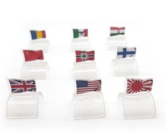 War Terrain Building Topper Flags | Printable STLs