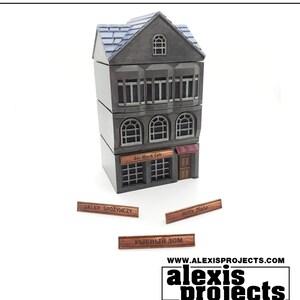European Style Shop for Game Terrain | Printable STL