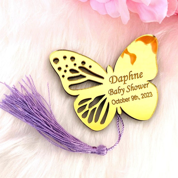 Wedding Thank You Magnet,  Elegant Butterfly Favor,  Souvenir for Guests, Wedding Guest Gifts, Engagement Gift, Handmade Favor, Luxury Favor