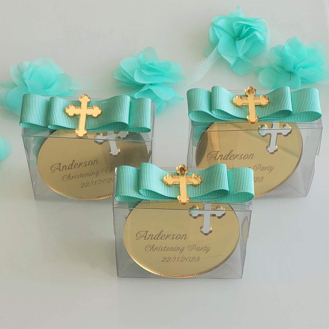 Personalized Baptism Favors Custom First Communion Etsy