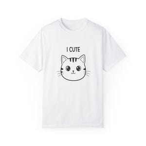 Cute  Graphic T-Shirt Cat, Perfect for Cat Lovers, Casual Wear, Gifts for Cat Owners, Adorable Pet Tee Custom T-Shirts