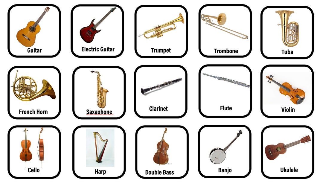 Musical Instruments Pictures - Etsy