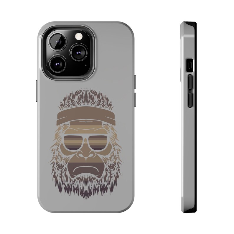 Bigfoot iPhone Case Cool Sasquatch Phone Case Funny Yeti Etsy