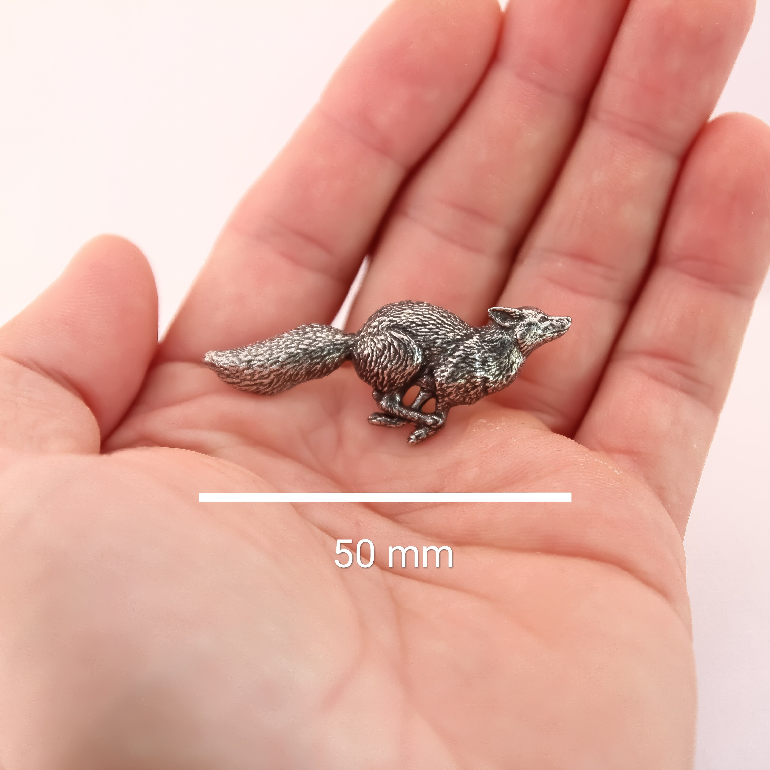 Fox Brooch - Etsy
