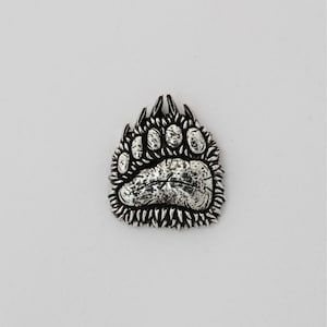 Metall Pin Bärentatze Handmade Brosche Bärentatze Für Geschenk Bär Schmuck WiLiJe