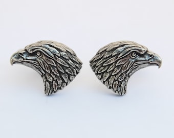 Fleur De Lys Set Of Cufflinks And Tie Clip, Handmade, In Fine Pewter