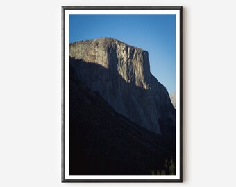 Yosemite National Park Print: Granite Rock Landscape Photography