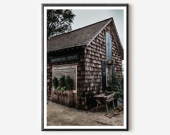 Mushroom House Photography Print: Glen Mills PA Wall Art