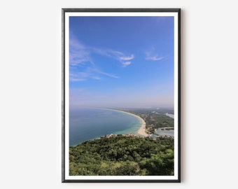 Rio de Janeiro Beach Photography Print: Coastal Wall Art