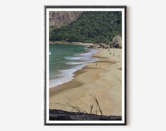 Rio de Janeiro Beach Photography Print: Coastal Wall Art