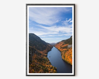 Adirondack Fall Foliage Art Print: Keene Valley, NY