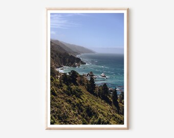Big Sur Coast Photography Print: California Nature Art (Digital Download)
