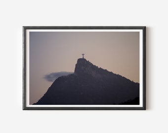 Christ Redeemer Photo Print: Rio de Janeiro Wall Art