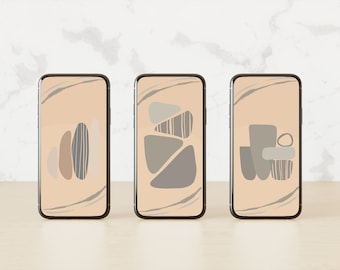Minimalist Boho - iPhone Wallpaper | iPhone Sperrbildschirm | iPhone Hintergrund | Android Bildschirmschoner | Startbildschirm | DIGITAL