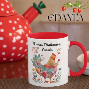 personalized teacher gift, teacher mug, teacher gift idea, kindergarten teacher gift, primary school teacher gift, thank you teacher