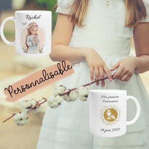 Communion gift, first communion girl, personalized communion gift, godmother gift, godfather gift, communion gift idea