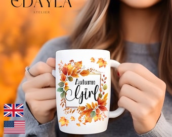 autumn mug/cottage core decor/gift for her autumn/Hello autumn/autumn decor/autumn decoration/autumn colors mug/cozy autumn/