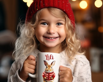 Witte keramische mok van 11 oz met kleur aan de binnenkant