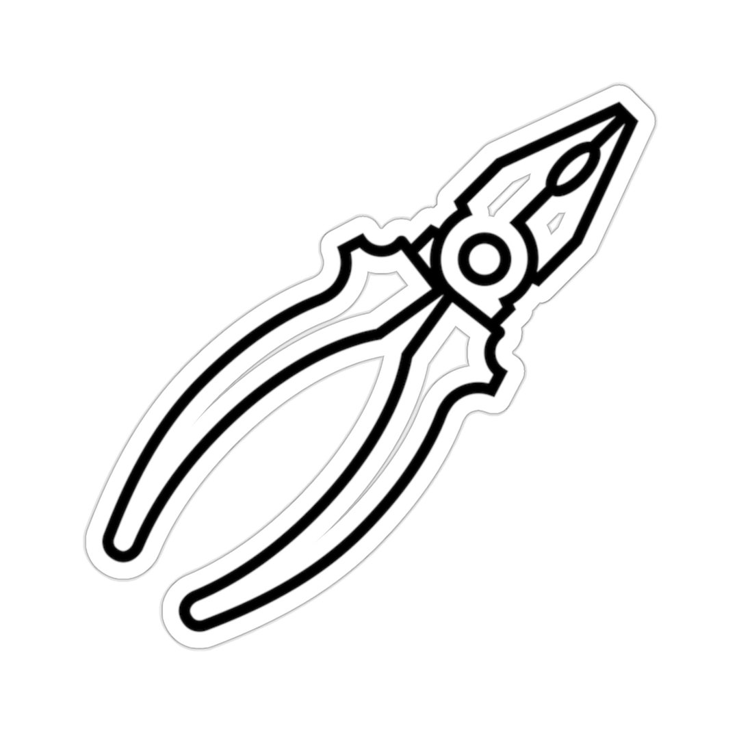 Toolbox Sticker Pliers Etsy