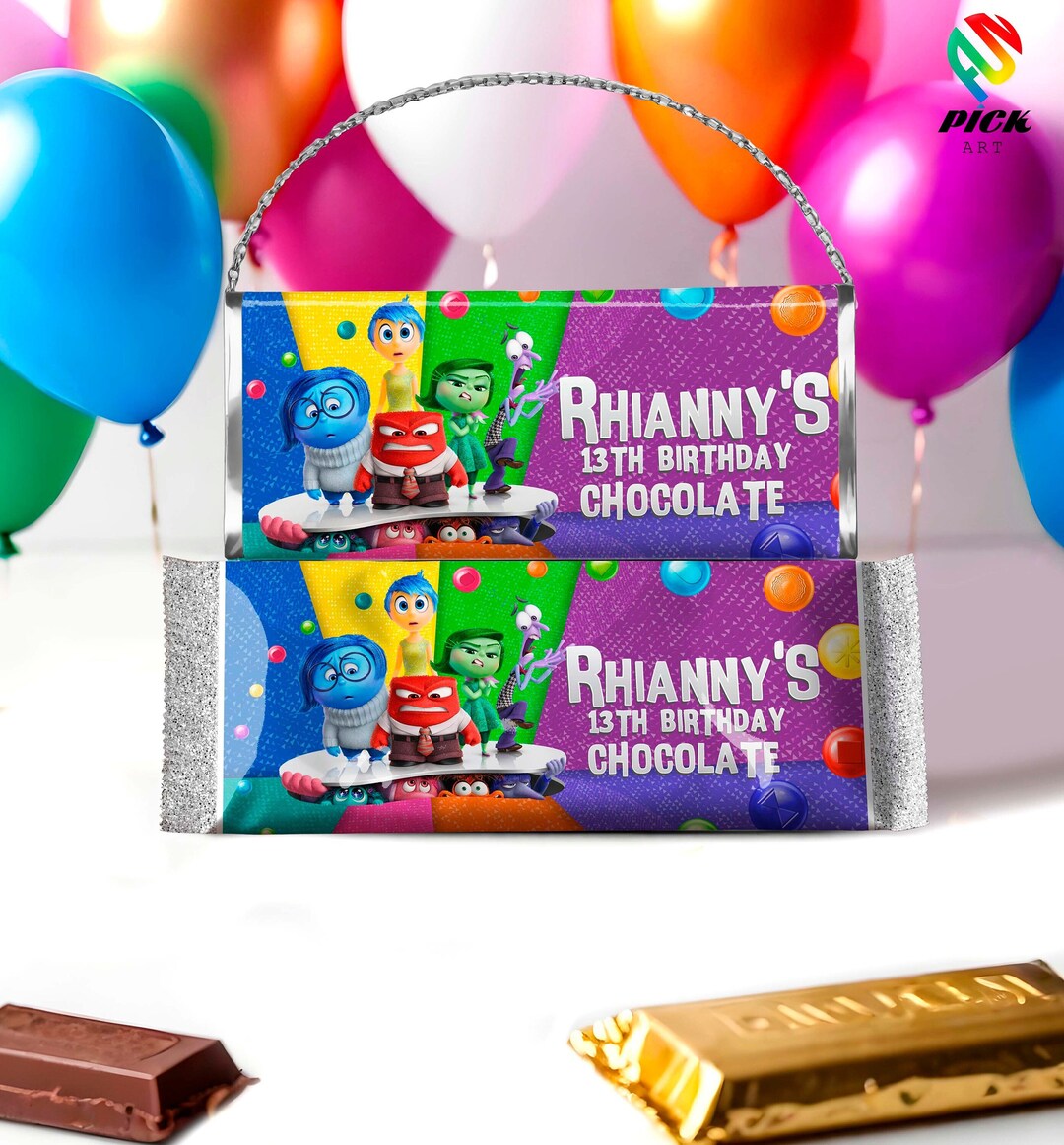 Editable Candy Wrapper, Editable Chocolate Bar, Editable Chocolate ...