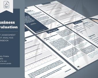 Selbst Business Bewertung & SWOT Analyse Workbook