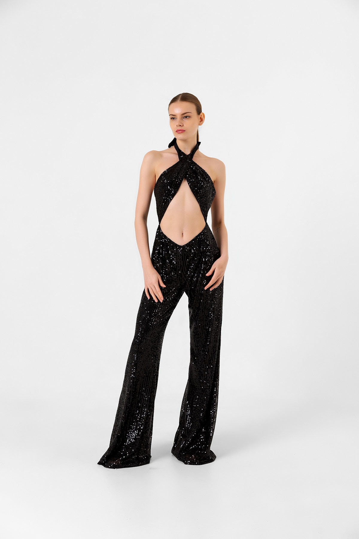 ワンピース Moschino Halter Neck Jumpsuit With Fitted Bodice Moschino Halter Neck Jumpsuit With Fitted Bodice | THE LIST