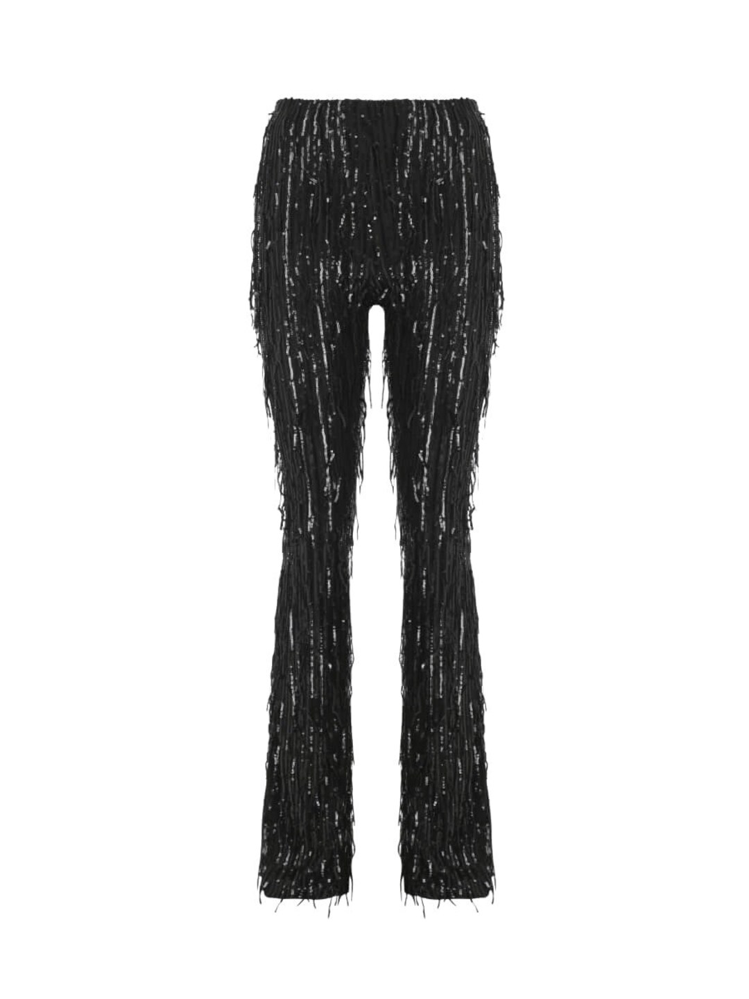 Sequin Fringe Pants, Fringe Trousers, Fringe Pants, 70s Clothing for Women, Disco Outfit, Tassel