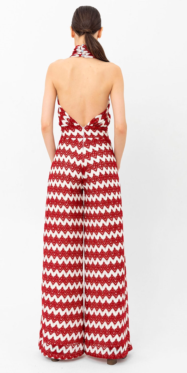 Ropa de los años 70 mujeres, mono, ropa de fiesta, ropa hippie, ropa boho, pantalones de pierna ancha, ropa Studio 54, traje de baile, traje rave imagen 9