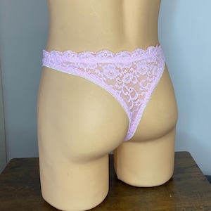 Sissy Lingerie For Men, Lace Mens Thong, Feminine Panties for Men, Lace Sissy Lingerie for Men, Sissy panty, lace underwear for men
