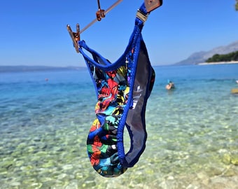 Men's Low-Rise Gathered Bikini - Handmade Men's Underwear and Swimwear Bold Color, Sissy Panty, Multicolored Briefs
