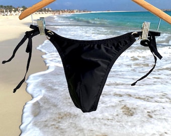 Mens thong swimwear Men Swimwear Underwear tailor made, gay swimwear see through Minimalist Spandex Swimwear Mens string bikini Sissy panty