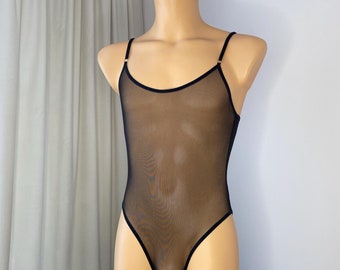 Mens bodysuit, Bodysuit lingerie men, Mesh lingerie bodysuit  men, See through Bodysuit, Mesh sissiest swimwear, Sissy Lingerie