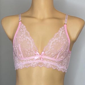 Sujetador de lencería Sissy para hombre copa AA, conjunto de lencería transgénero, sujetador de encaje delicado para hombres para travestis elegantes, sujetador para hombres de talla grande