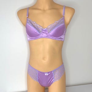 Bra for men sissy Bra for Crossdressers Sexy silk lingerie for men Sissy Training Sissy bras and  sissy pantyPlus size crossdresser lingerie