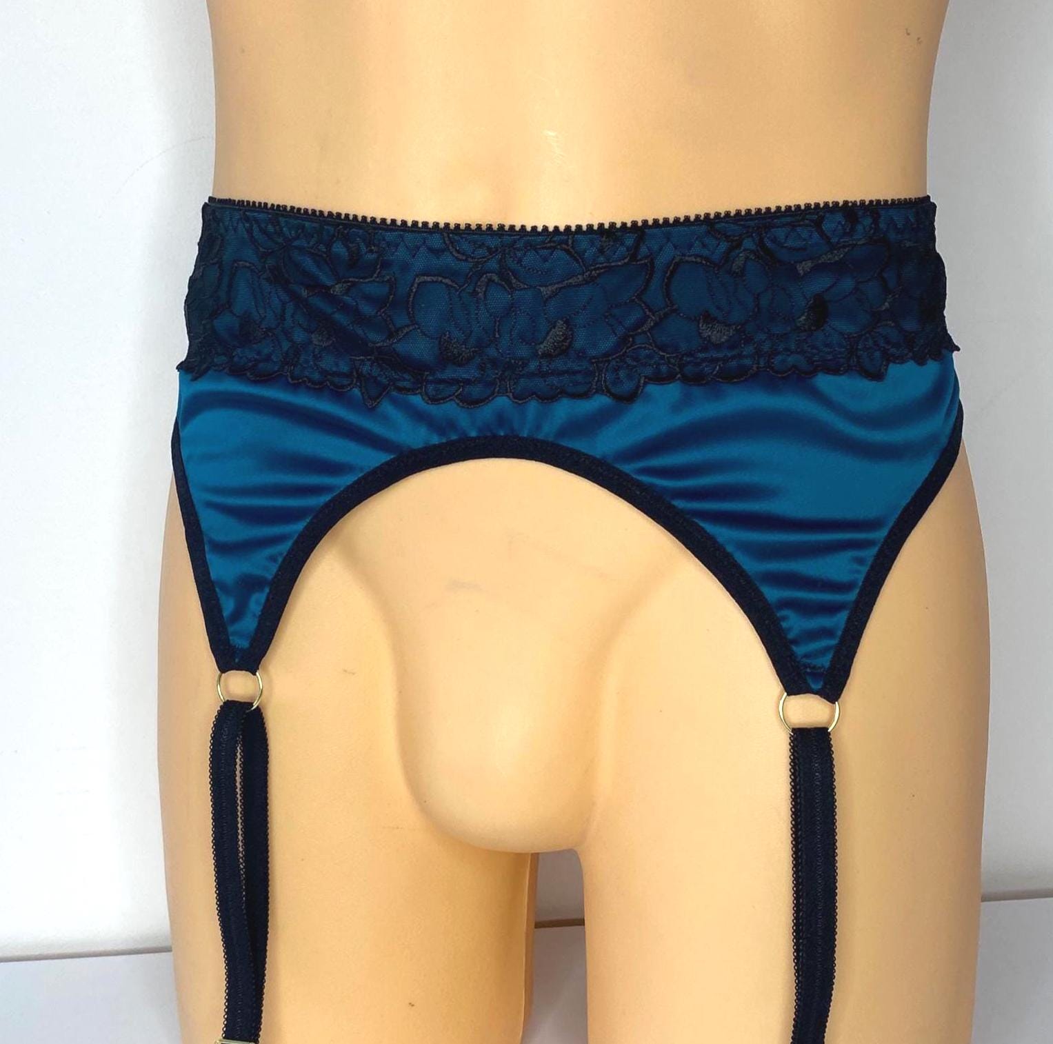 Lace Garter Belt: Mens Lingerie Fem, Sissy Lingerie, Stocking Straps - Etsy