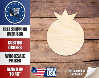 Unfinished Wood Blueberry Silhouette - Craft- up to 24" DIY