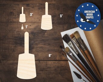 未完成の木製カウベルシルエット - クラフト - 最大 24 インチ DIY