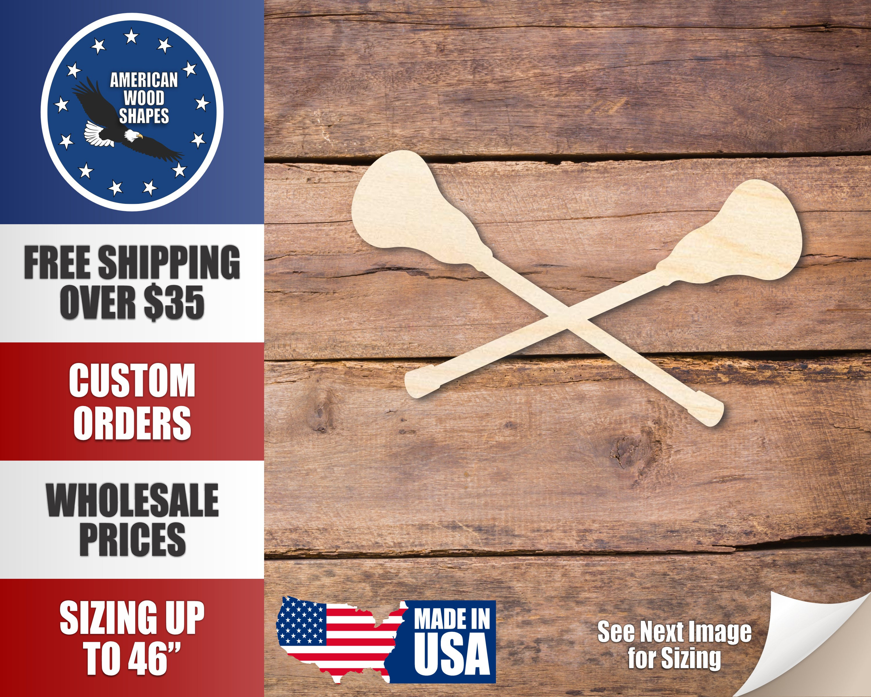 Wood lacrosse stick - Etsy 日本